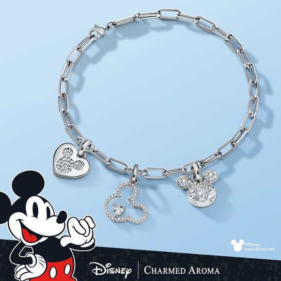 Disney Mickey Mouse Bath Bomb Gift Set and Charm Bracelet - Charmed Aroma - Picture 2 of 5